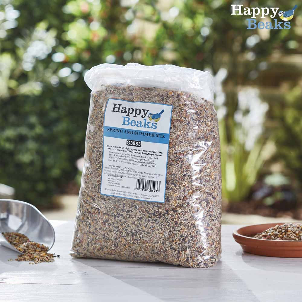 Happy Beaks Premium Spring and Summer Seed Mix 5kg Image 2