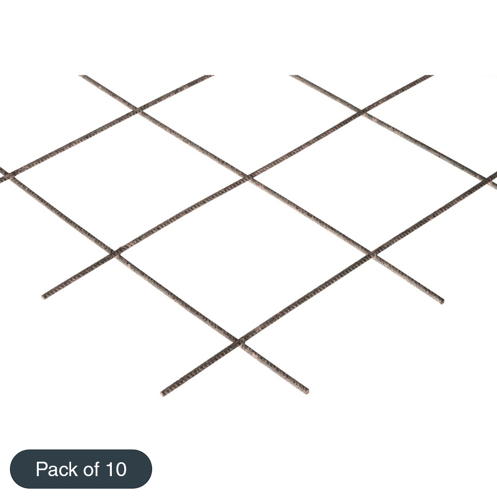 A142 6mm High Tensile Steel Reinforcement Mesh Sheet 3600 x 2000mm 10 ...