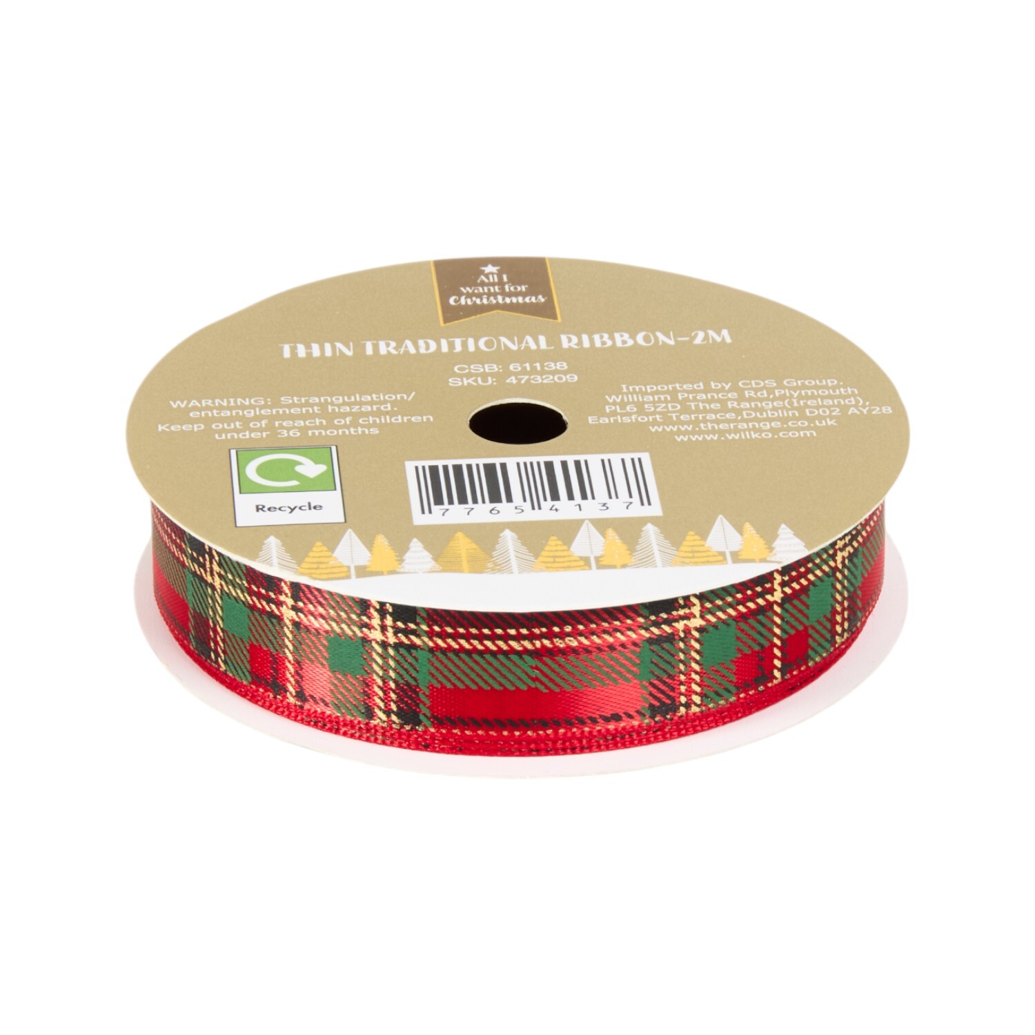 Thin Traditional Ribbon Image 2