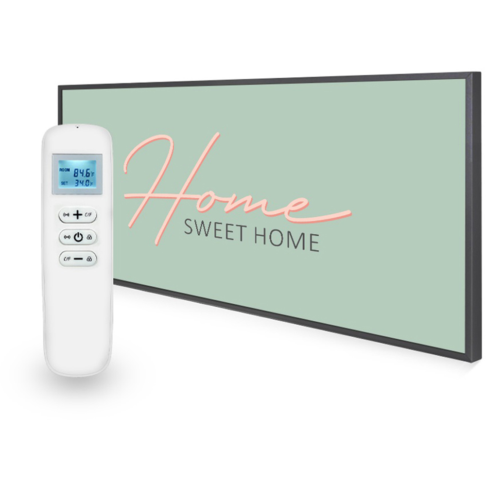 Mirrorstone Nexus Home Sweet Home Quote Wi-Fi Infrared Heating Panel 700W 595 x 1195mm Image 3