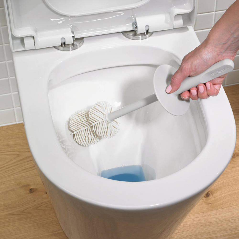 ReBorn Stone Effect Recycled Plastic Replacement Toilet Brush Head Image 2