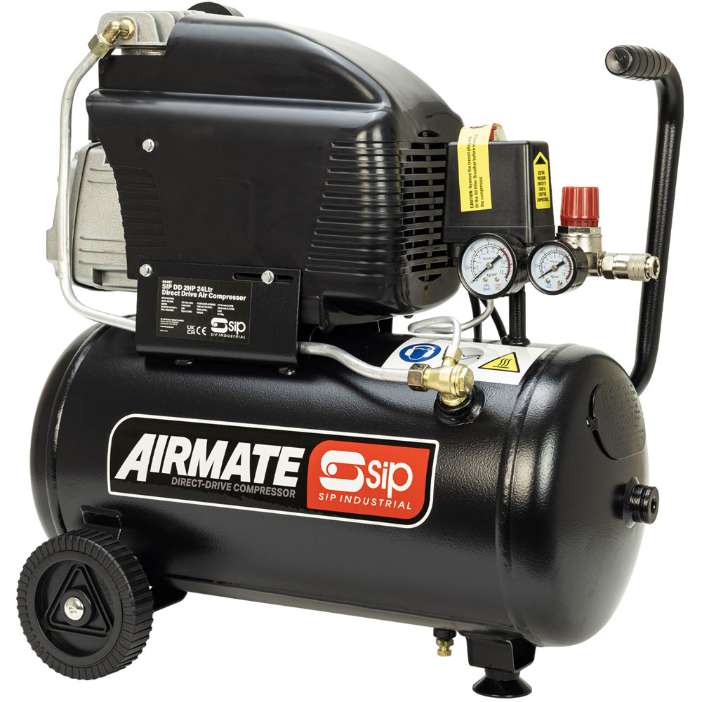SIP DD 2hp 24L Direct Drive Compressor Image 3