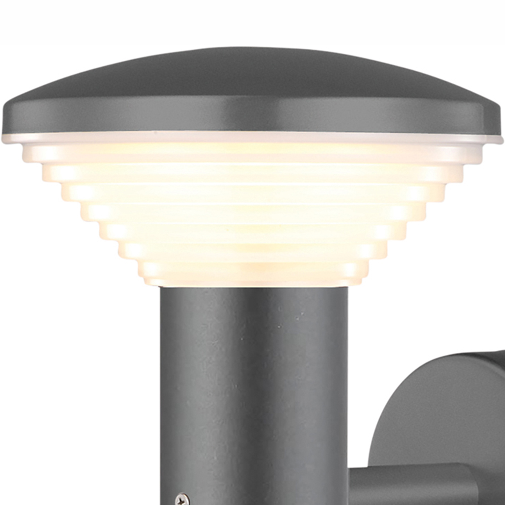 Luxform 230v Anthracite Bitburg Wall Light with PIR Sensor Image 2