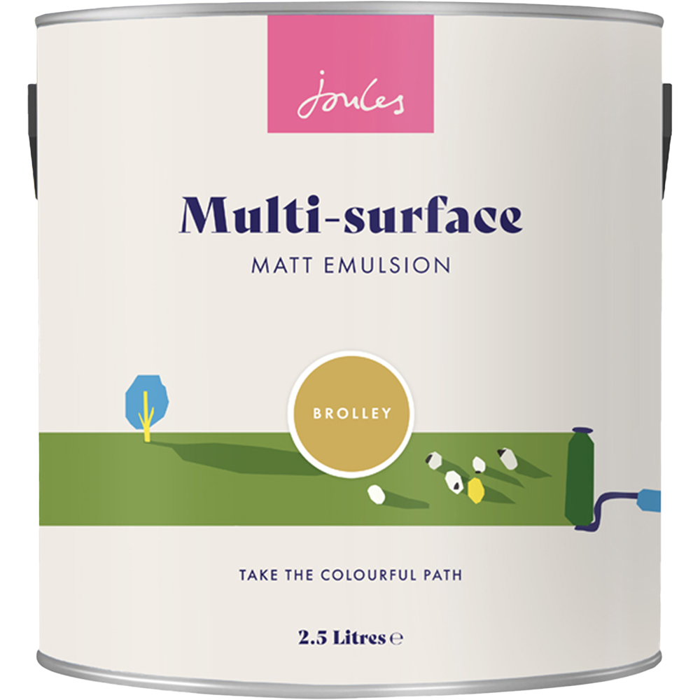 Joules Multi Surface Brolley Matt Emulsion Paint 2.5L Image 2