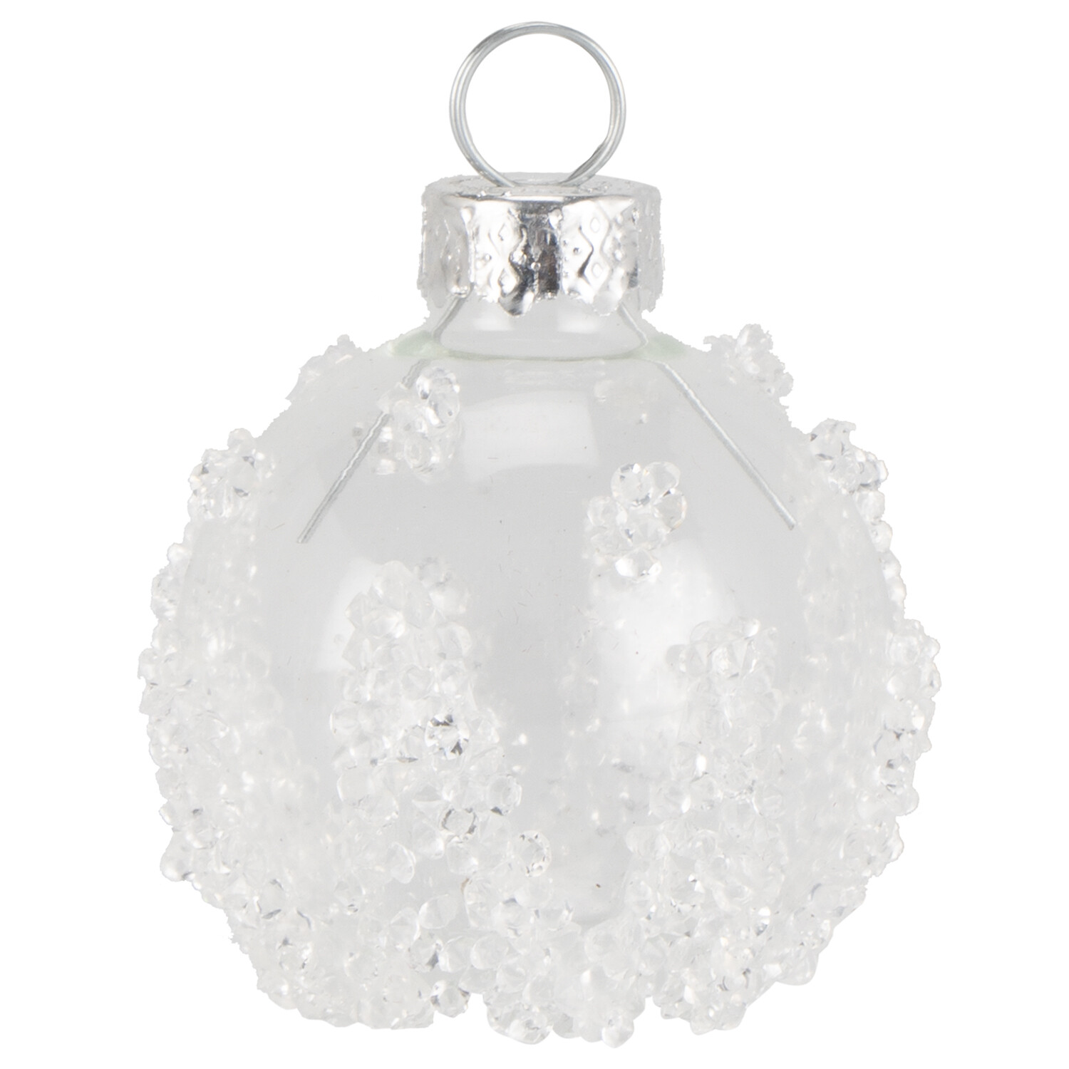 Crystal Effect Glass Place Card Holders 6 Pack Image 2