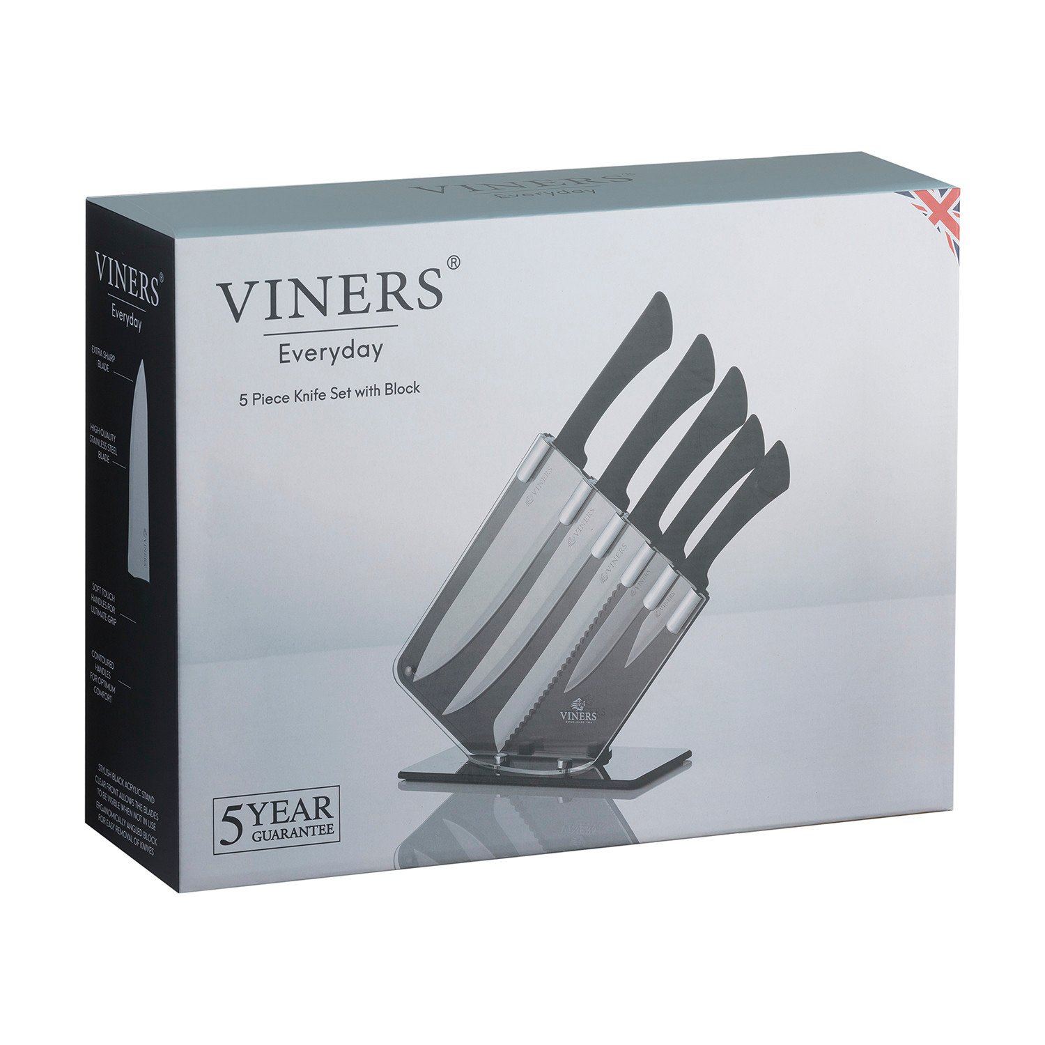 Viners Everyday 5 Piece Knife Block Image 3
