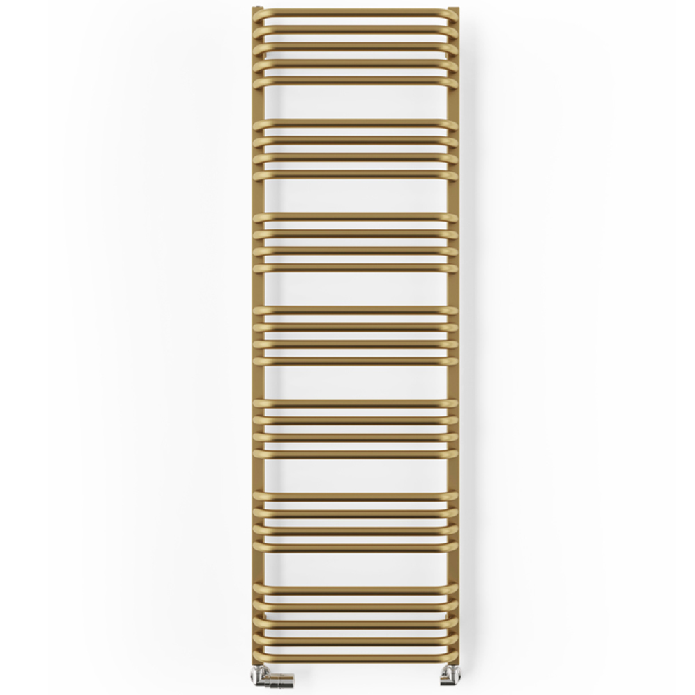 Terma Alex Brass Heated Towel Rail 1580 x 500mm Image 4