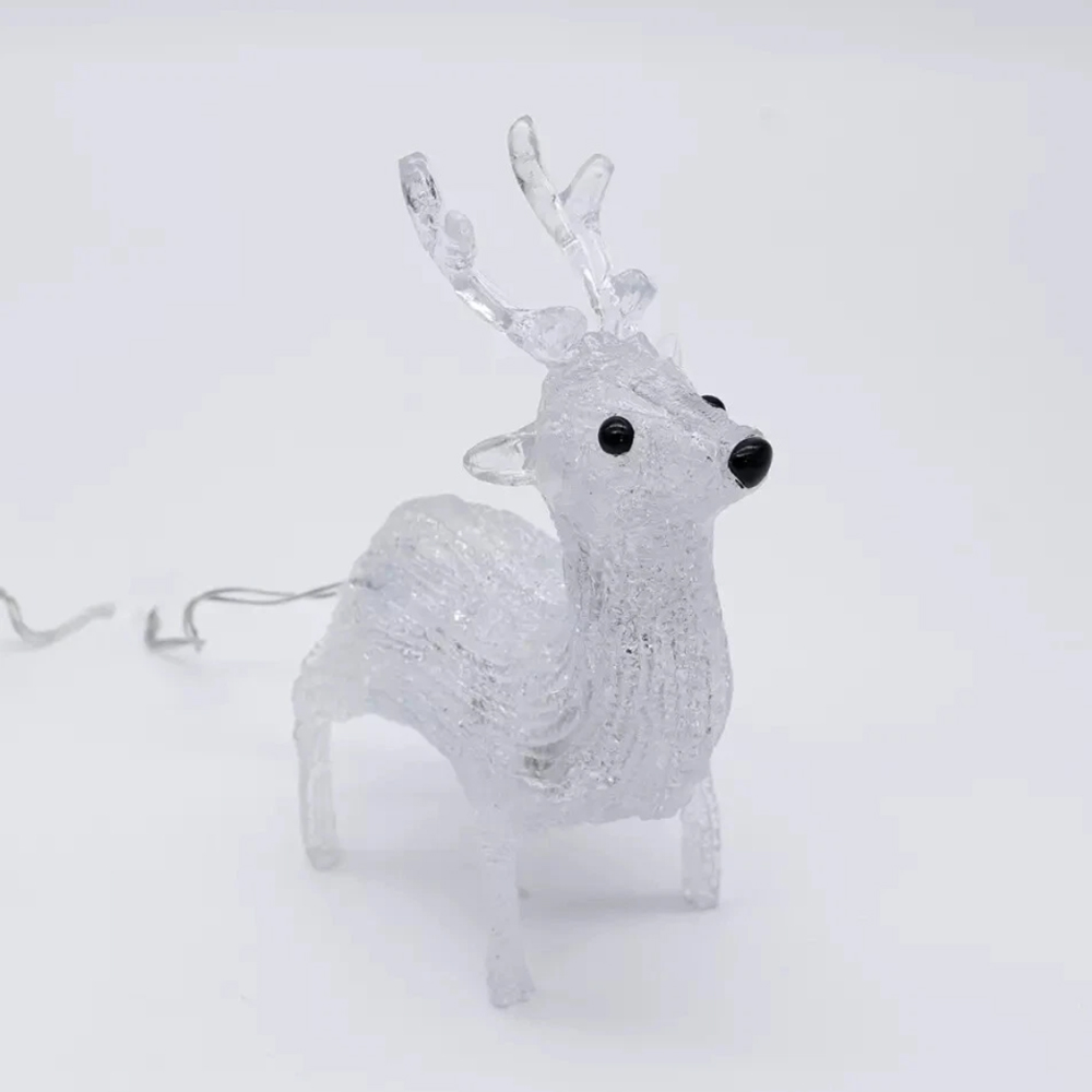 Marco Paul Acrylic Reindeer LED String Light Christmas Decoration Image 3