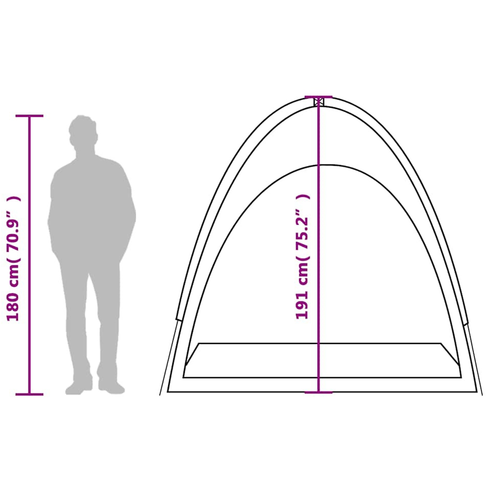 Walplus Waterproof Storage Tent Green Image 9