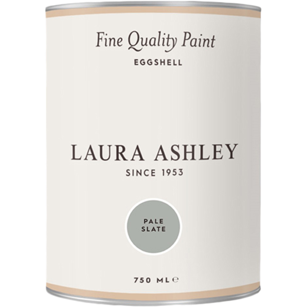 Laura Ashley Pale Slate Eggshell Paint 750ml Image 2