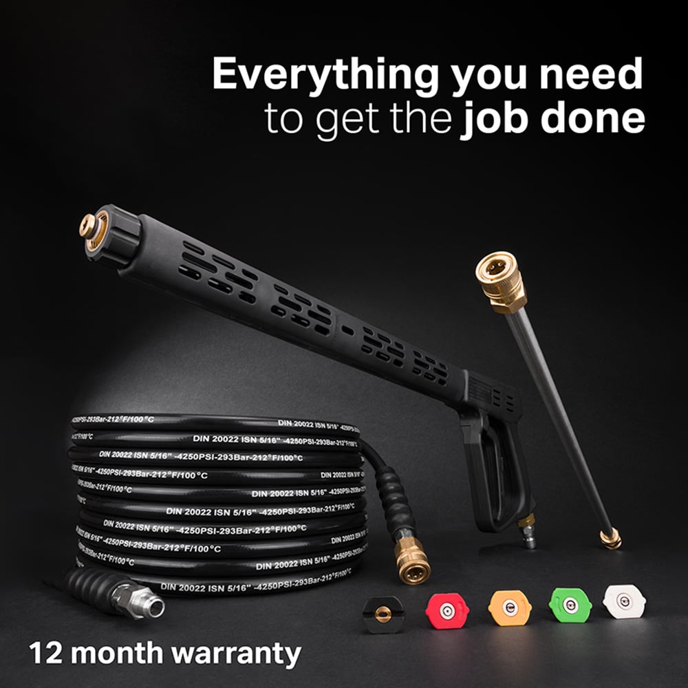 Draper Expert 83819 Blue Petrol Pressure Washer 13Hp Image 6