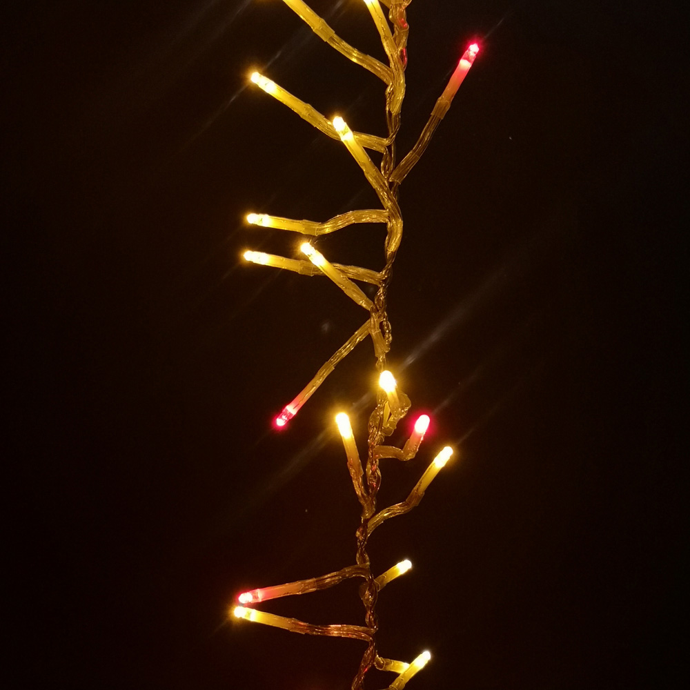 Premier ClusterBrights 960 Red and Gold Vintage LED Multi-Function Christmas Cluster Light 12.4m Image 6