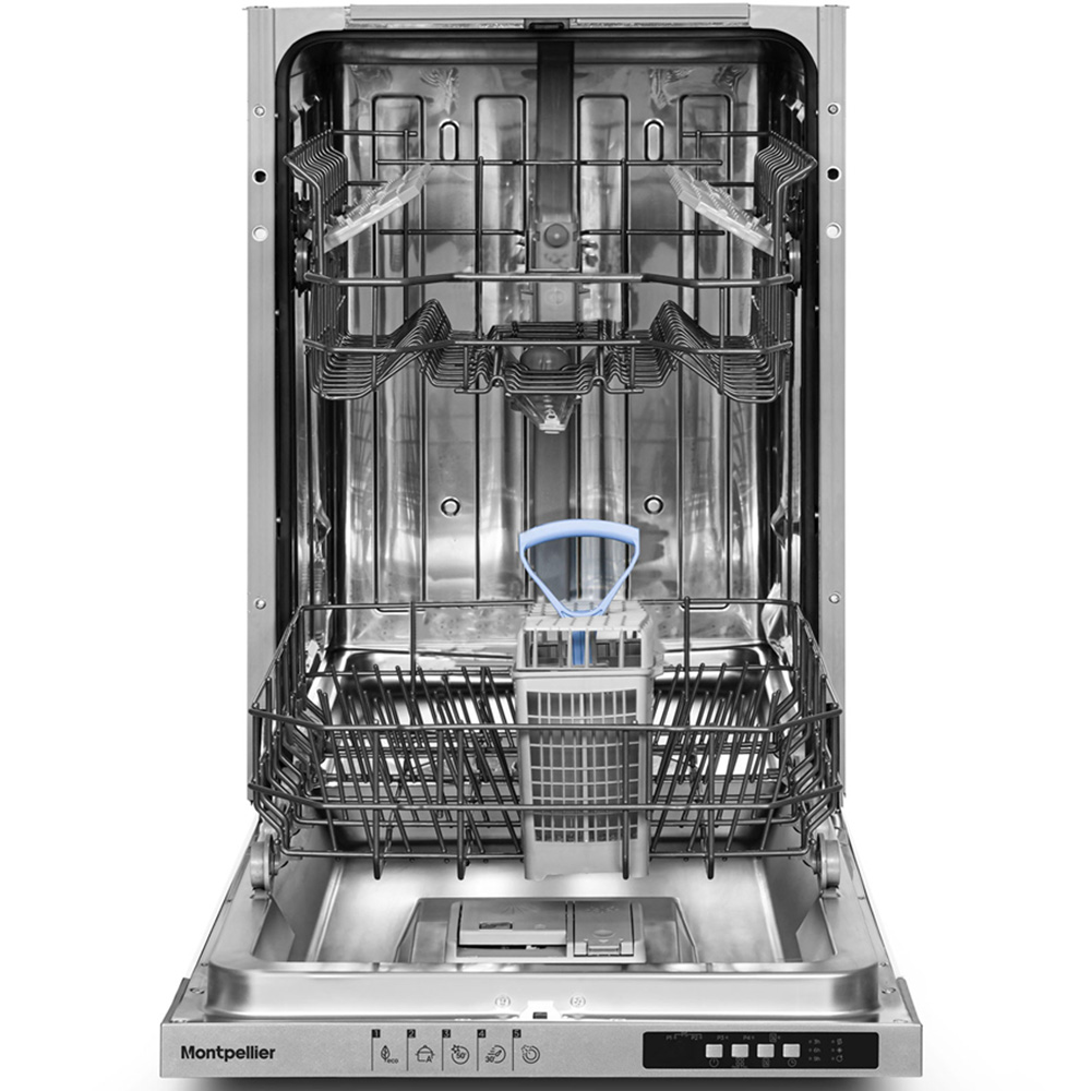 Montpellier MDWBID4553 45cm Slimline Integrated Dishwasher Image 3