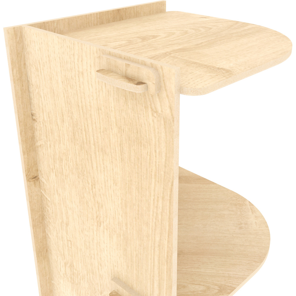 Decorotika Liva 5 Tier MDF Corner Bookcase Image 3