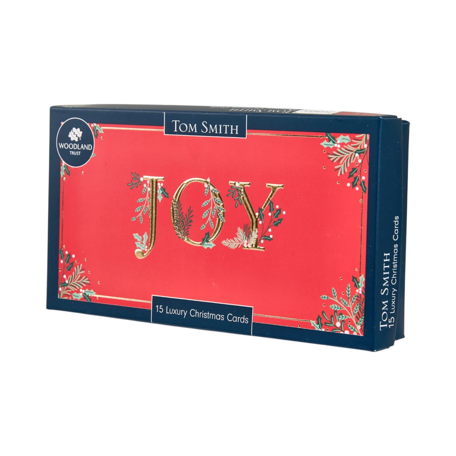 Pack of 15 Joy and Noel Christmas Cards Image 2