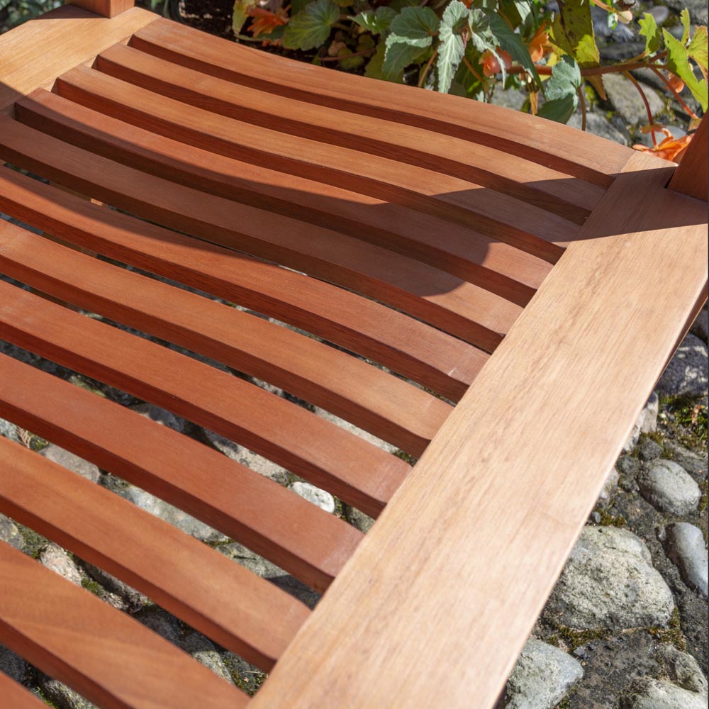 Willington Hardwood Bench Image 8