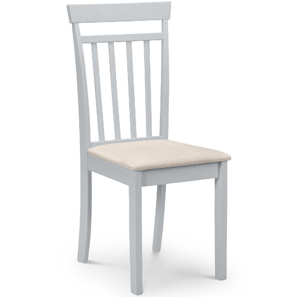 Julian Bowen Coast 4 Seater Grey Dropleaf Table Set Image 4