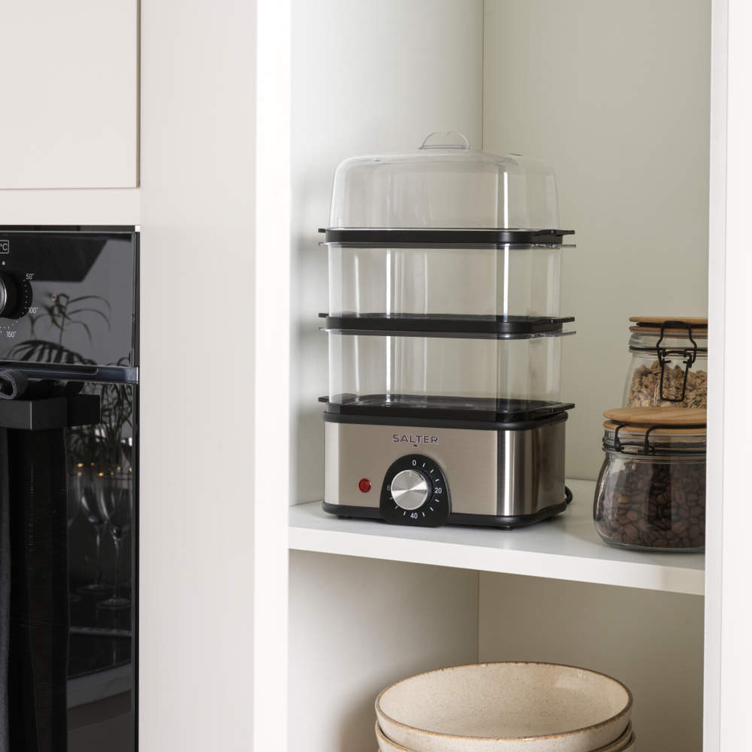 Salter Compact 3 Tier Food Steamer Image 6