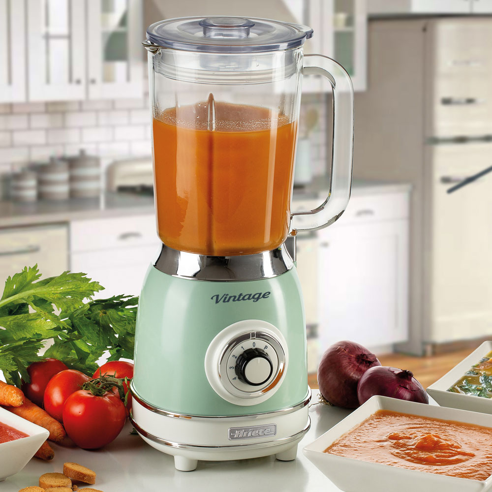 Ariete Green Vintage 1.5L Glass Jug Blender Image 2