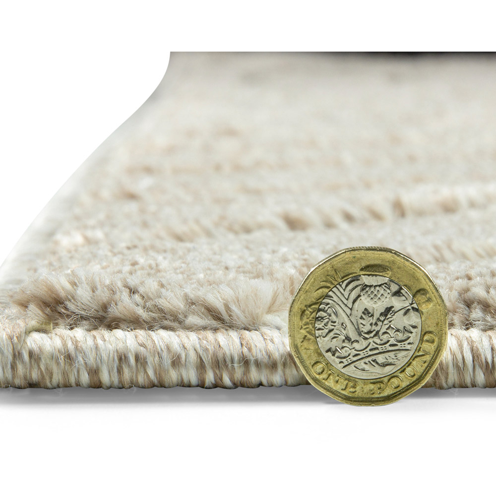 Eselle Rhythm Sculpt Natural Rug 120 x 170cm Image 3