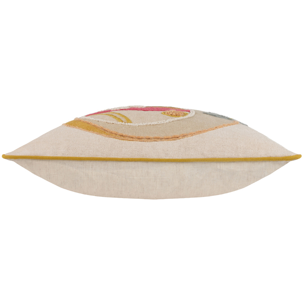 furn. Margo Multicolour Embroidered Cushion Image 4