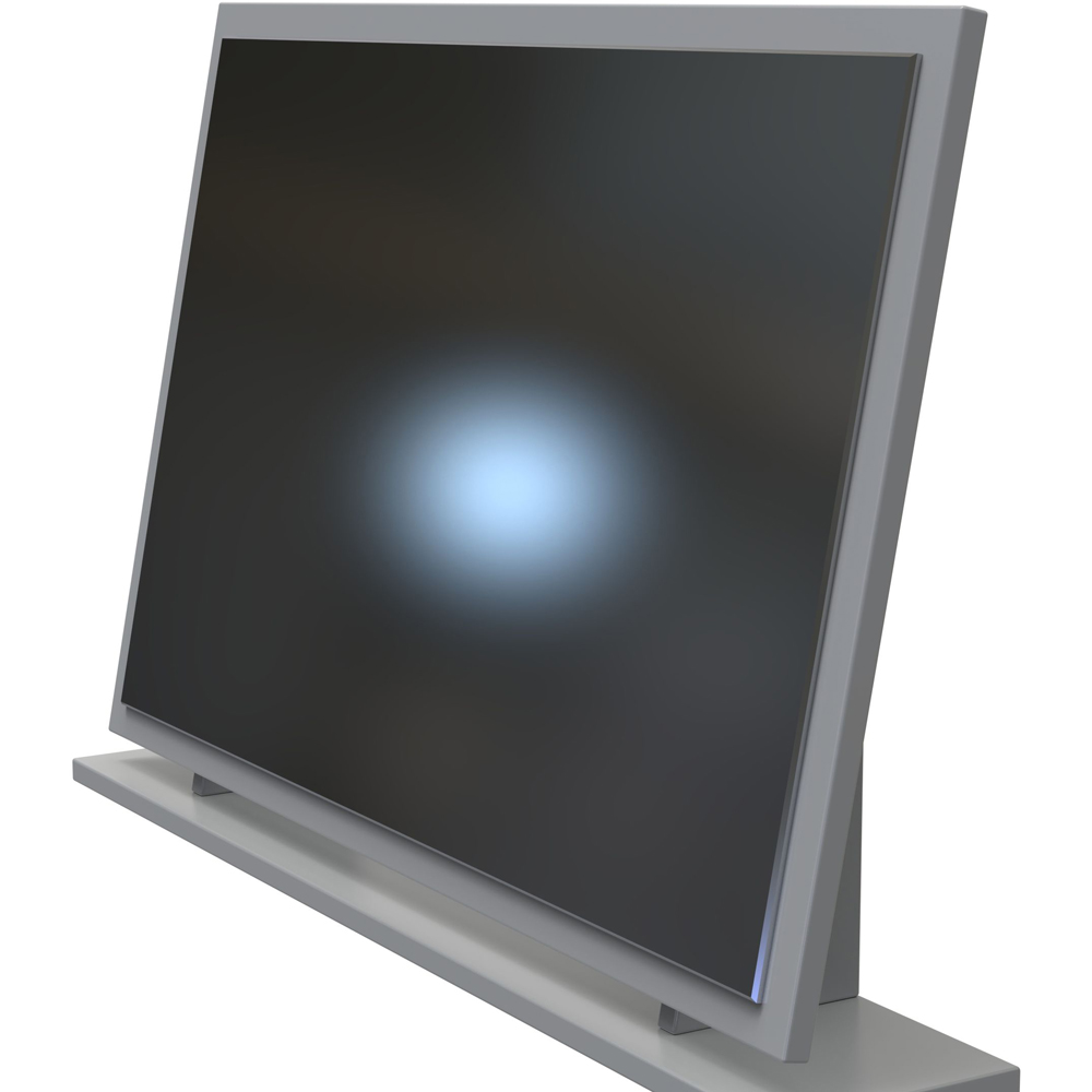 Crowndale Las Vegas Dusk Grey Standing Mirror Ready Assembled Image 4