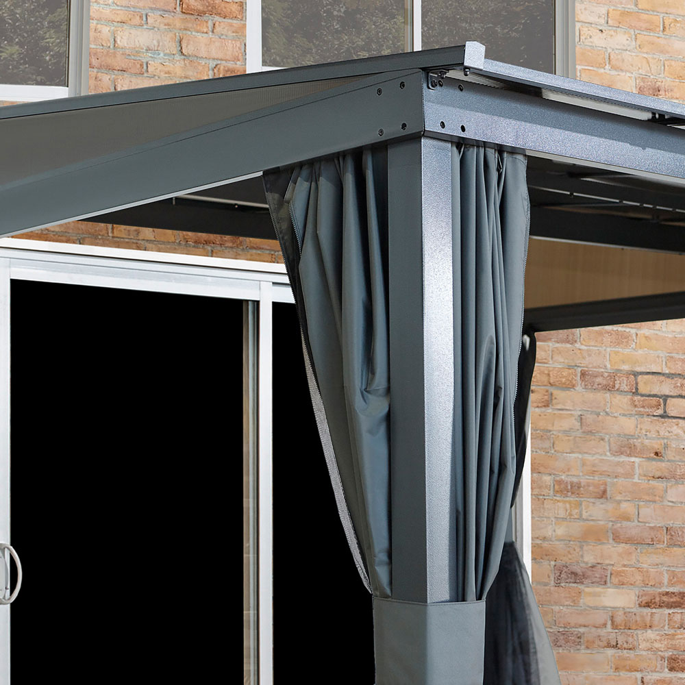 Sojag Pompano 3 x 3m Grey Patio Cover Image 6