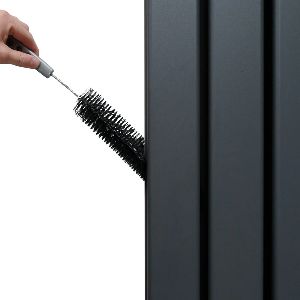 Monster Shop 8092BTU Anthracite Grey Flat Panel Mirror Radiator 1800 x 565mm Image 5