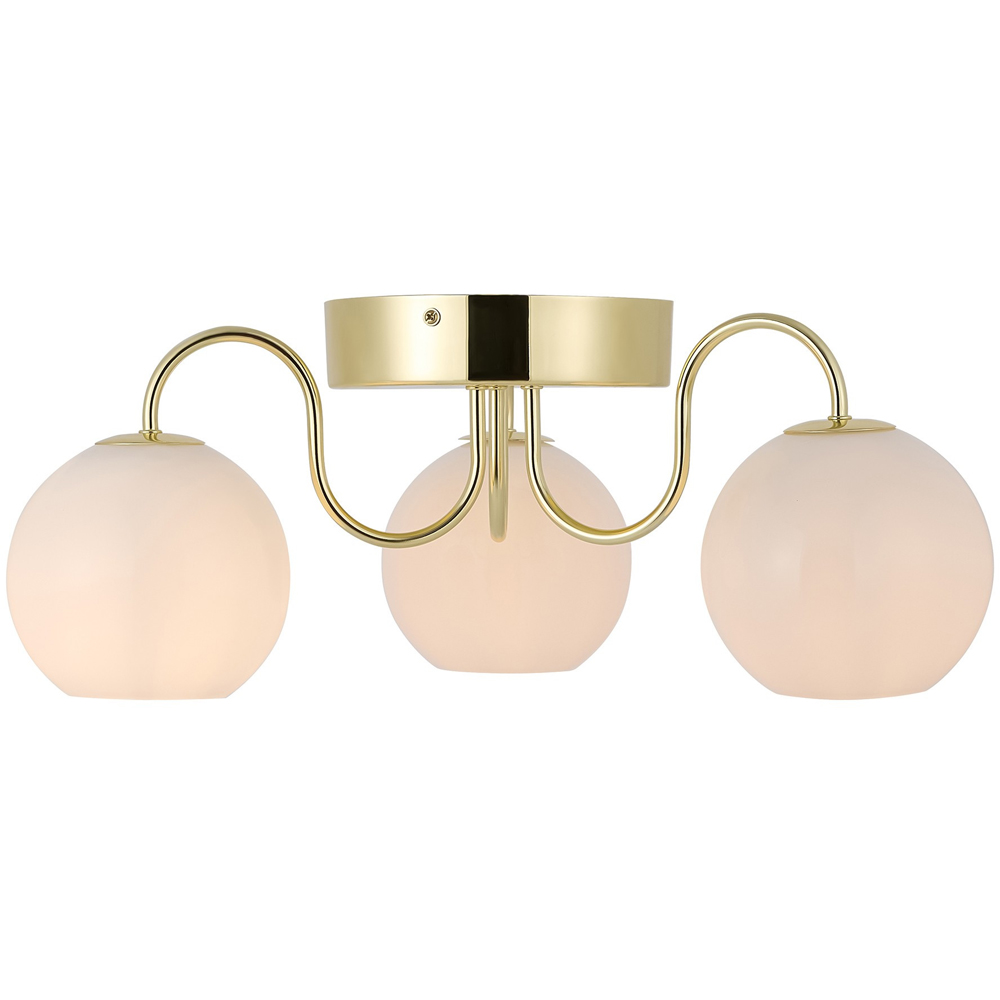 Nordlux Franca Brass Ceiling Light Image 4