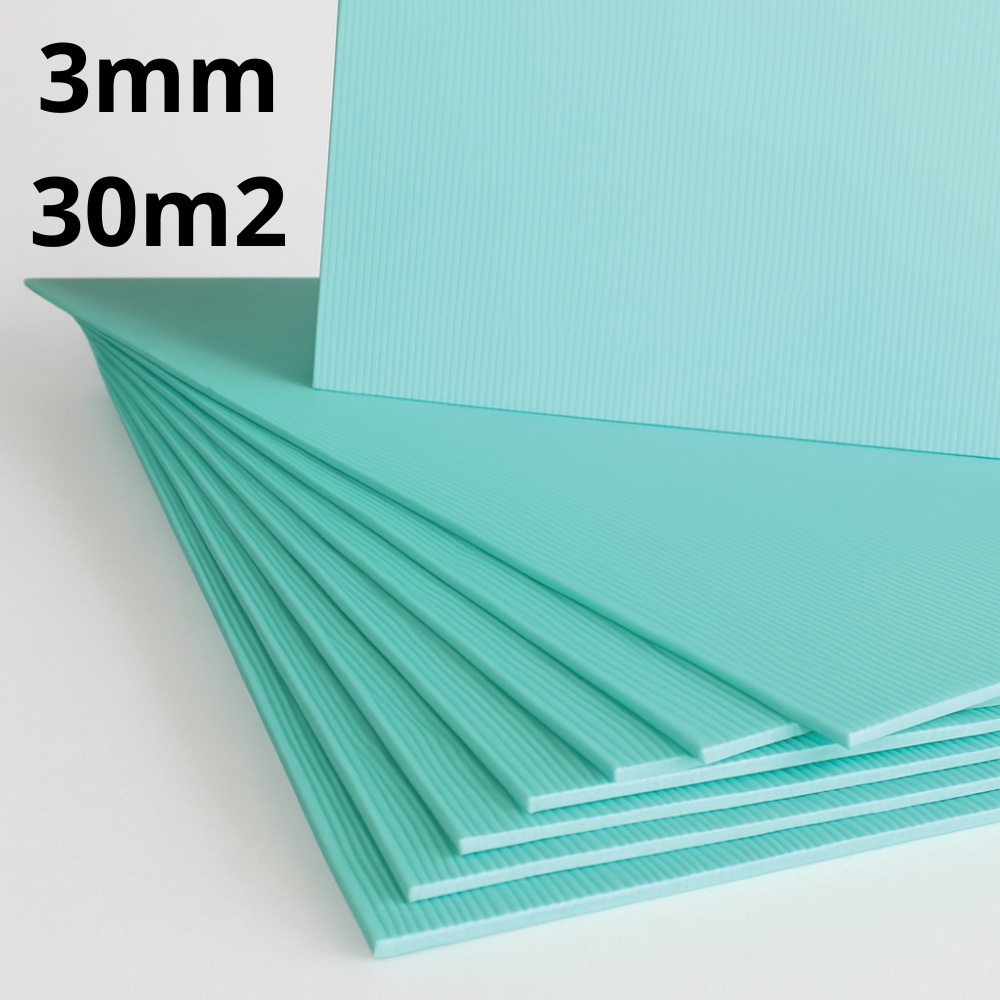 Corksystem 3mm Laminate and Wood Flooring XPS Thermal Underlay 6 Pack Image 3