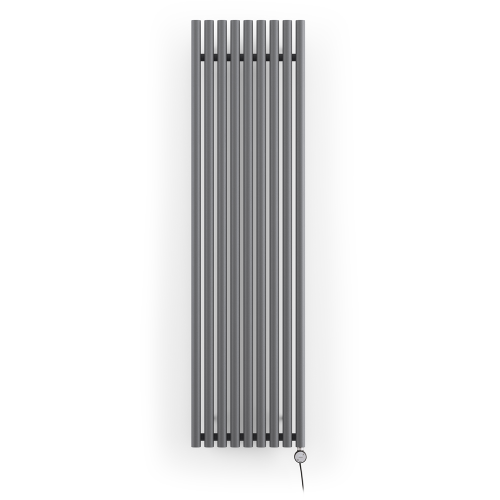Terma Rolo Room Modern Grey Electric Radiator Bluetooth 1000W 1800 x 480mm Image 3