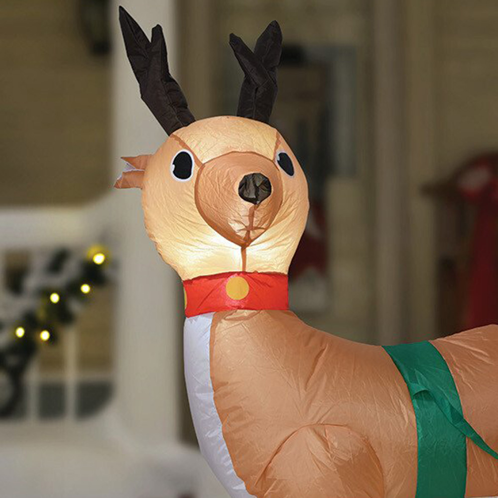 Santa and Friends Inflatable Sleigh Image 4