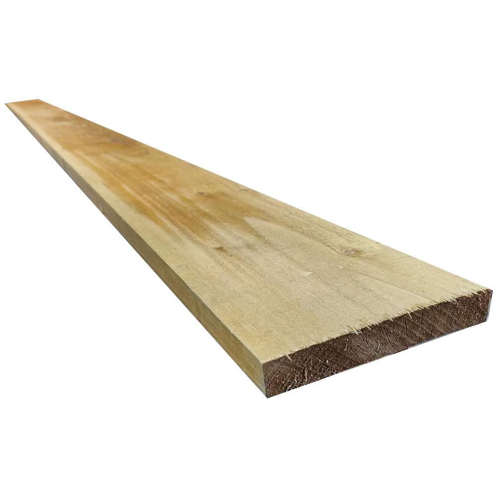 Snowdon Timber 6 x 1 inch Pressure Treated Garden Gravel Board 1.8m x 150mm 20 Pack Image 1