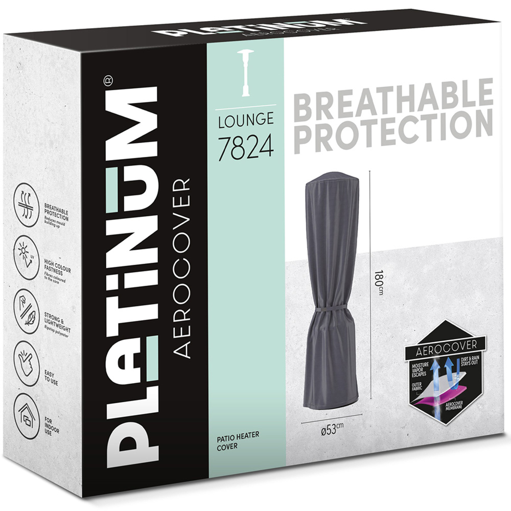 Platinum AeroCover Polyester Cylinder Breathable Patio Heater Cover Image 2