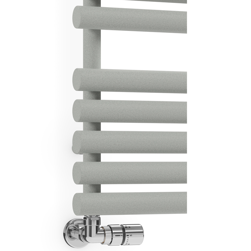 Terma Rolo Towel 1592BTU Salt n Pepper Heated Towel Rail 755 x 520mm Image 5