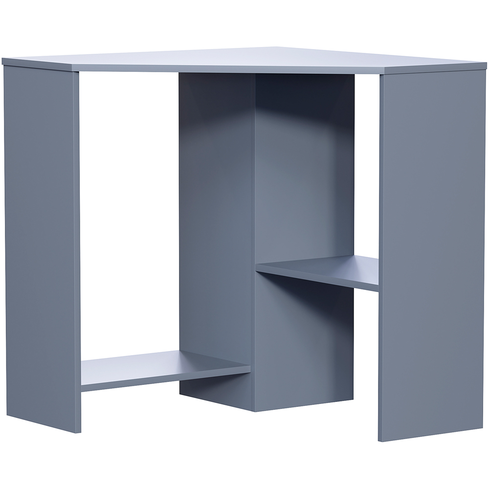 Vida Designs Hetton Corner Computer Desk Grey Image 2