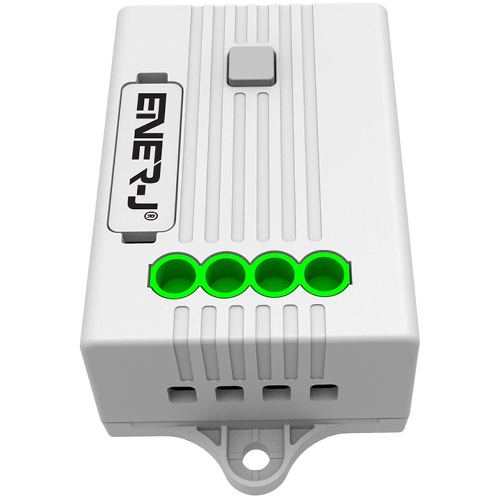 ENER-J 1 Gang Black Wireless Non Dimmable Kinetic Switch Kit Image 2
