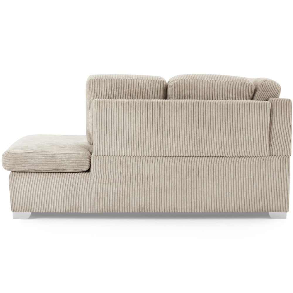 Home Detail Alcott 6 Seater Mocha Jumbo Cord Fabric Right Hand Corner Sofa Image 7