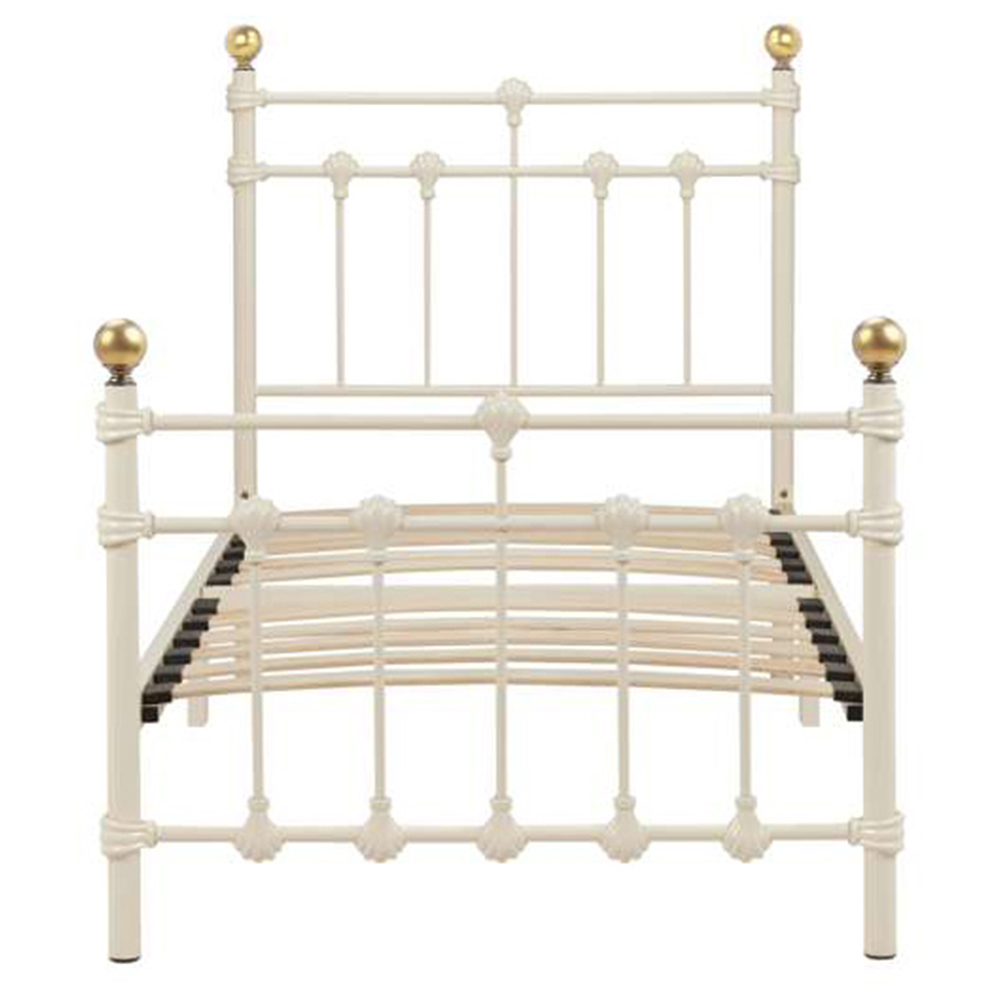 Atlas Single Cream Bed Image 4