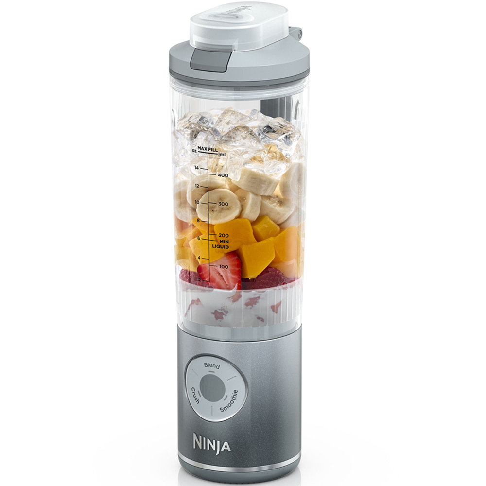 Ninja BC251UKSL Blast Max Silver Portable Blender 570ml Image 5