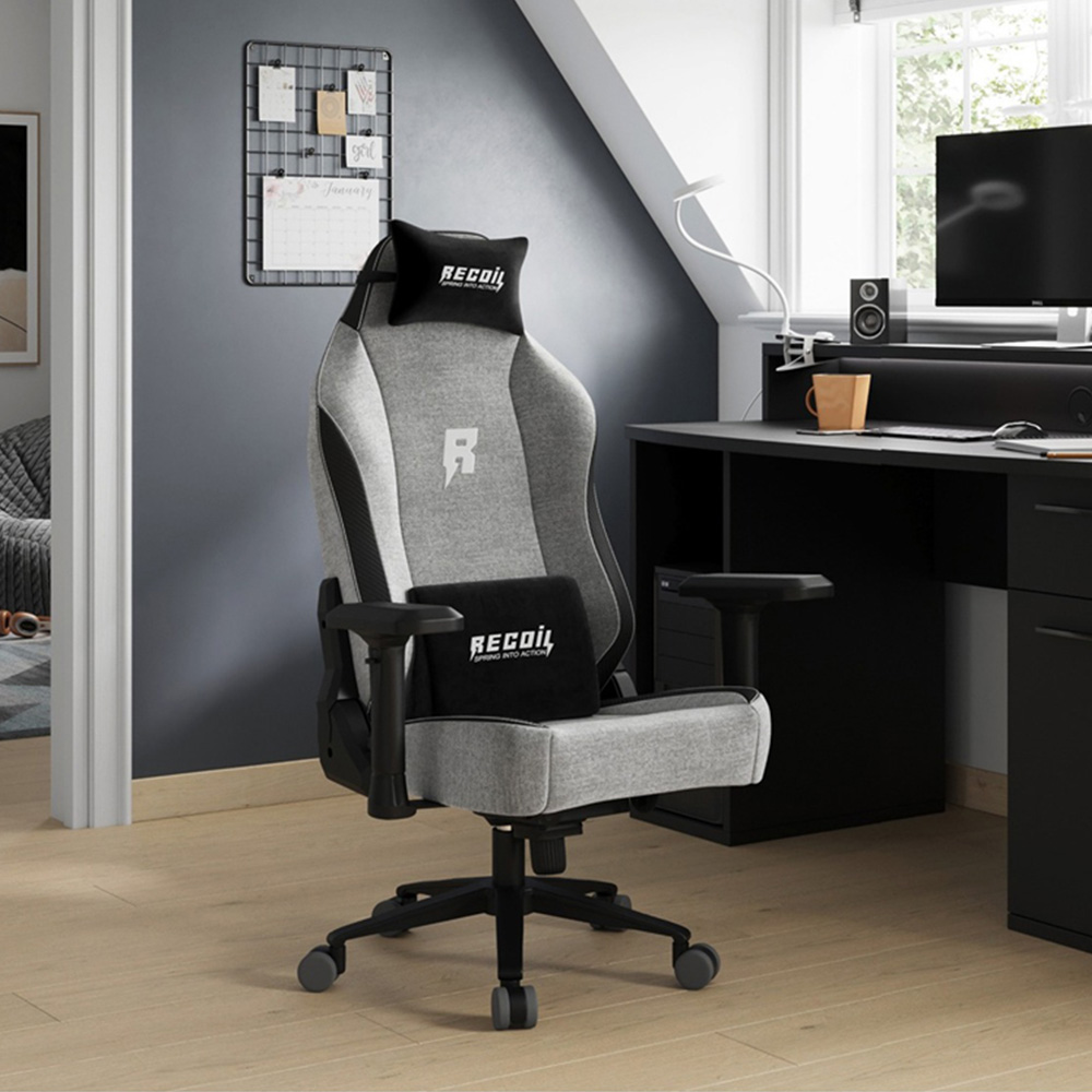 Recoil Centurion Black and Grey Gaming Chair Image 8