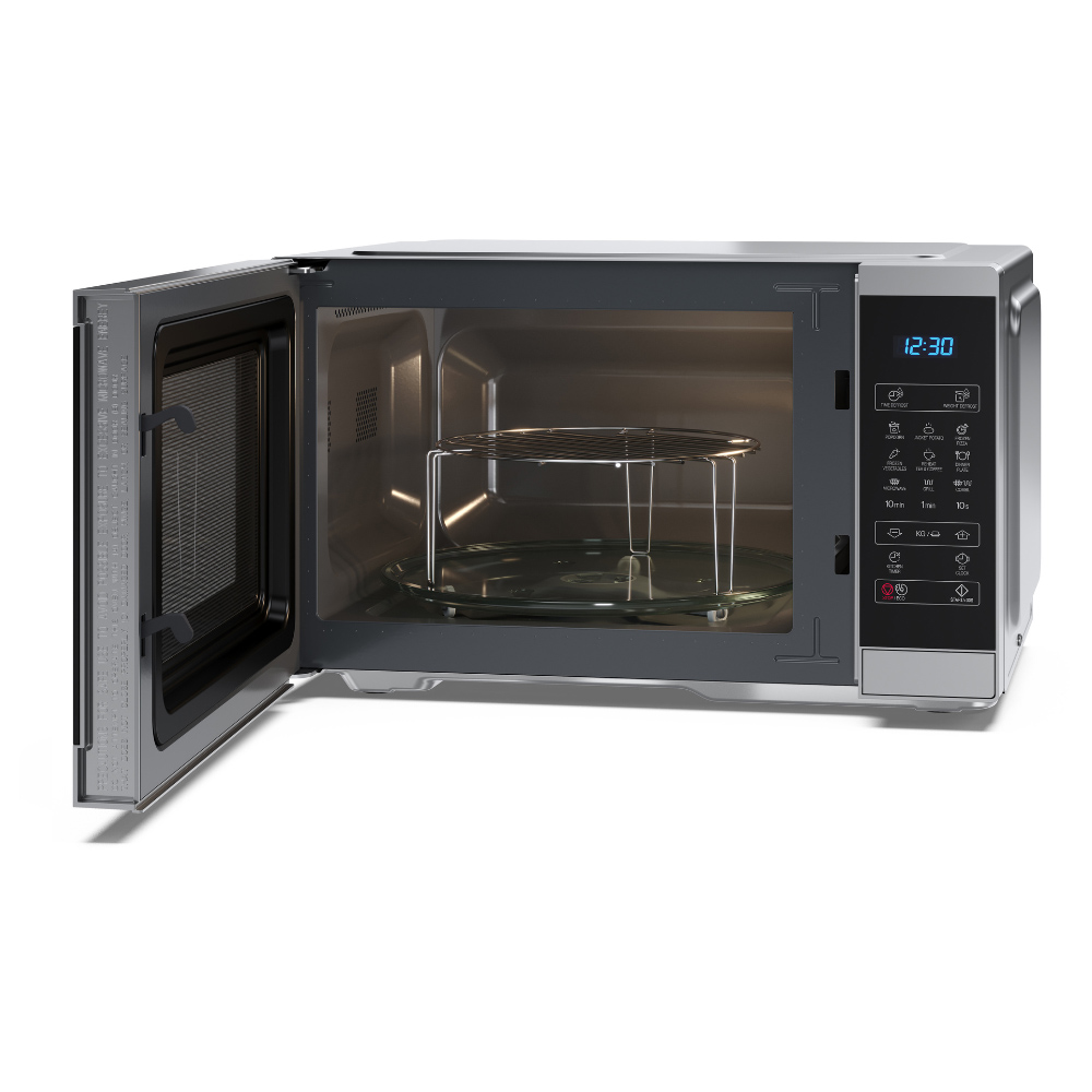 Sharp YC-MG252AU-B Silver 25L Grill Electronic Control Microwave 800W Image 4