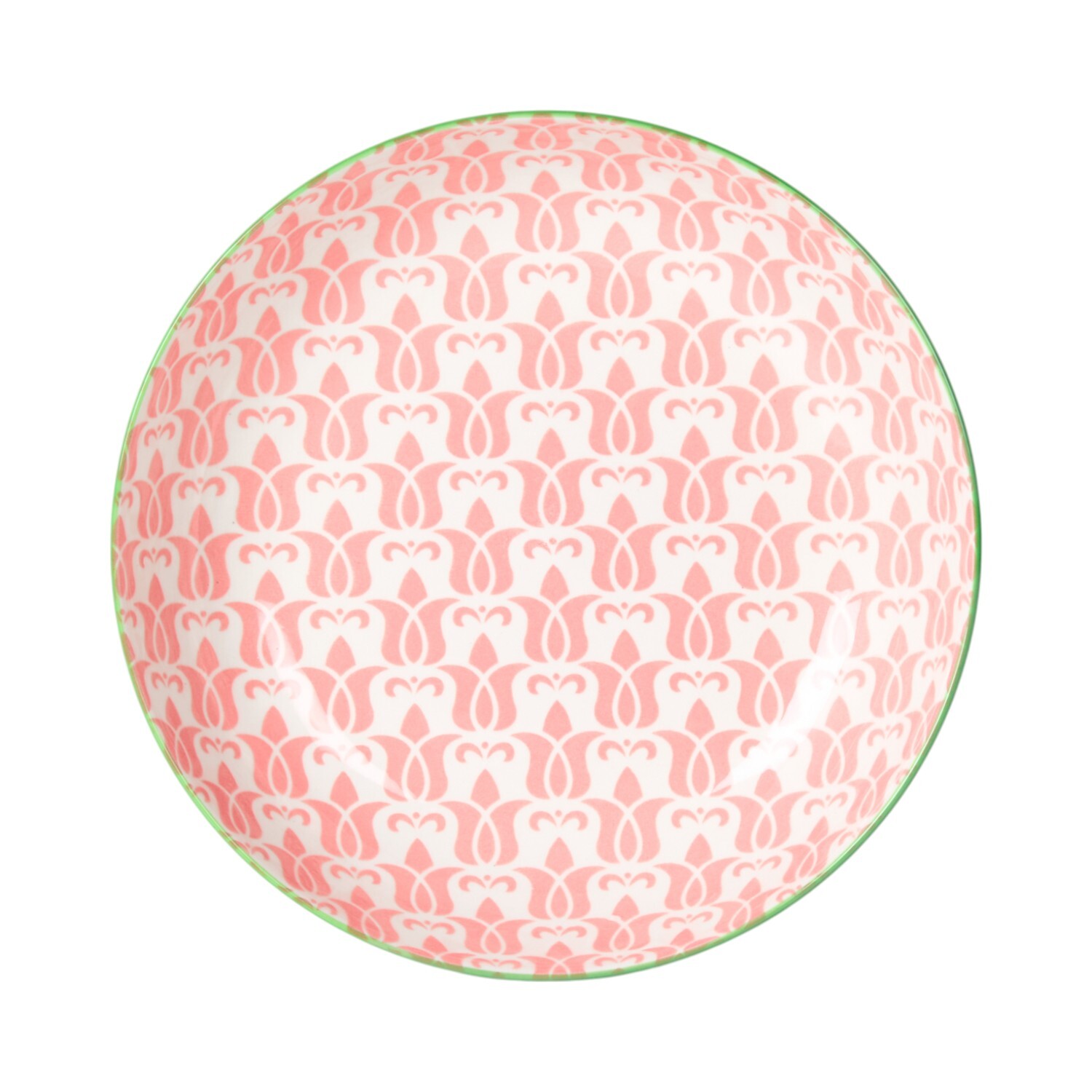 Azalia Pad Print Pasta Bowl - Pink Image 3
