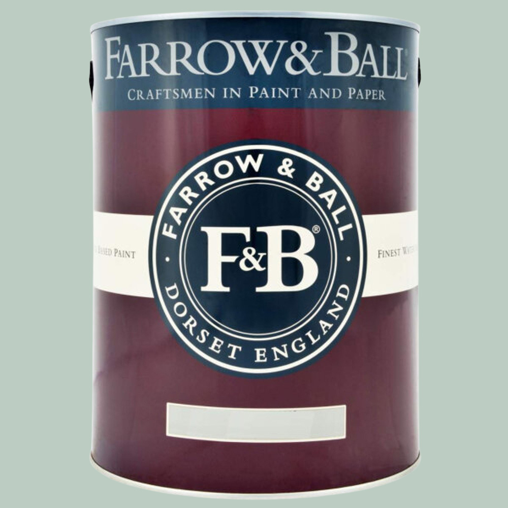 Farrow & Ball Interior Wood and Metal 236 Teresa's Green Flat Eggshell Paint 5L Image 2