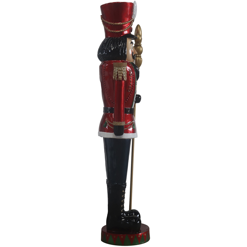 The Christmas Centre Traditional Red LED Nutcracker 200cm Image 4