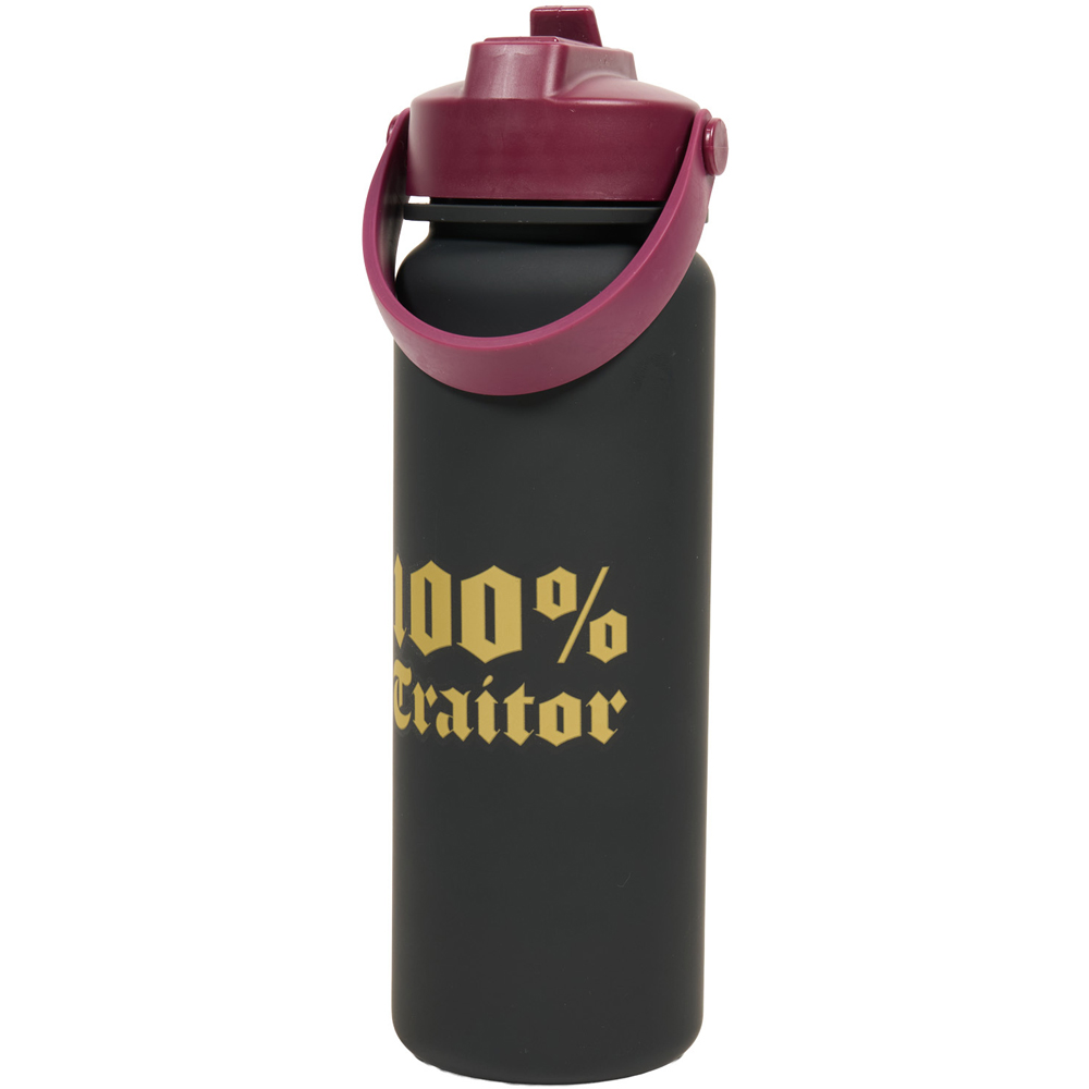 The Traitors Water Bottle Black Image 4