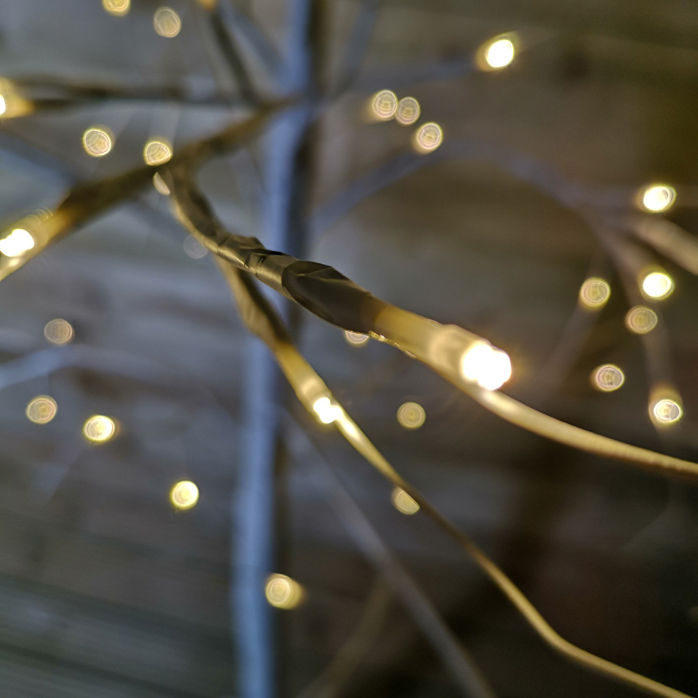 Samuel Alexander Warm White LED Indoor Outdoor Christmas Birch Tree 6ft Image 3