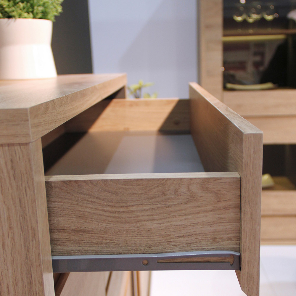 Florence Shetland Single Door 5 Drawer Cupboard Image 5