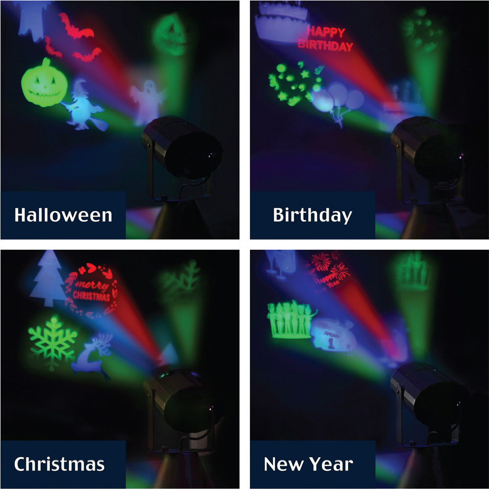 Xmas Haus 4 Slide Projector Light Image 4