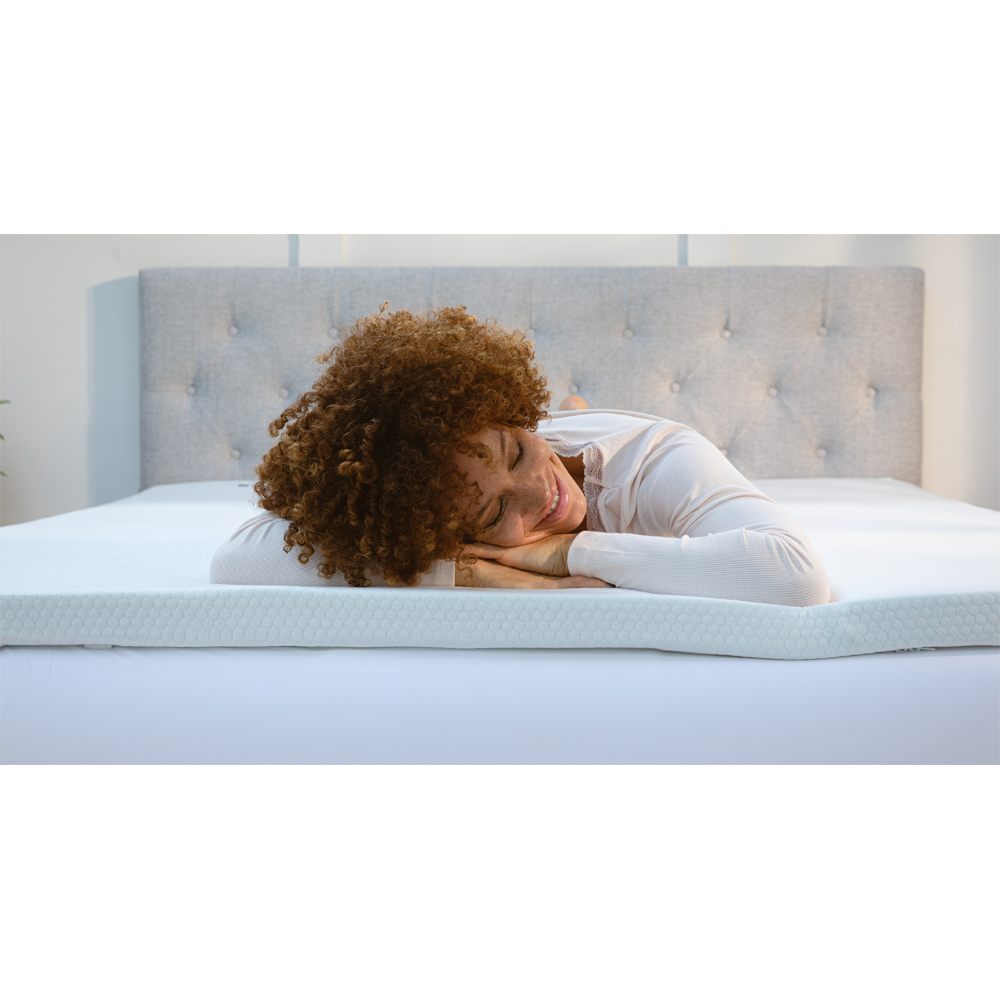 Panda London Single Orthopaedic Memory Foam Bamboo Mattress Topper Image 4